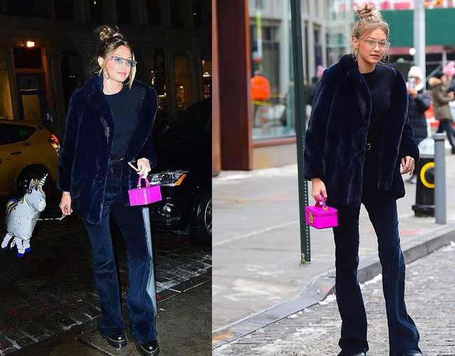 Gigi Hadid - look hiver 2026