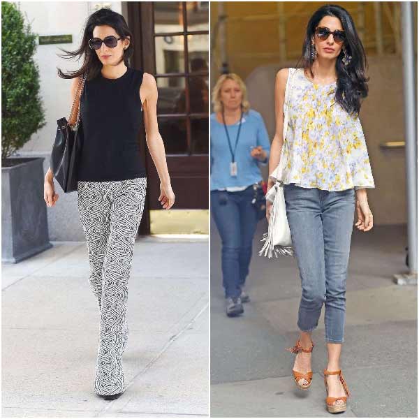 Looks business d'été - style Amal Clooney