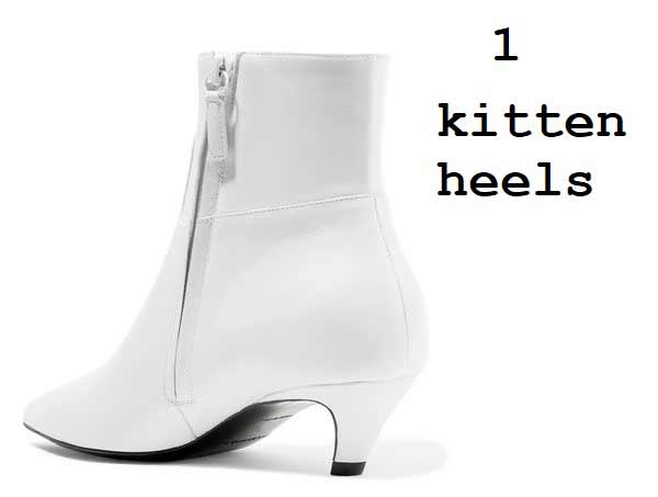 Bottines blanches