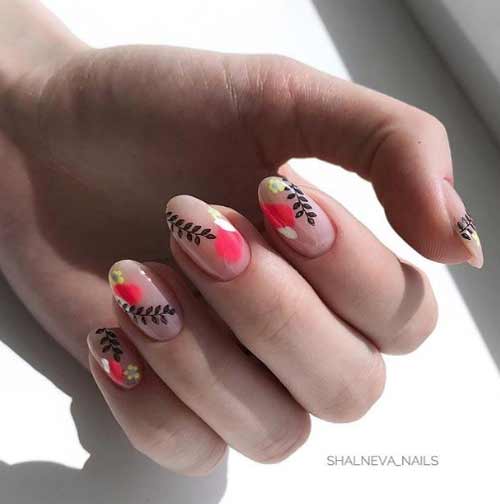 Manucure à la mode pour le 8 mars