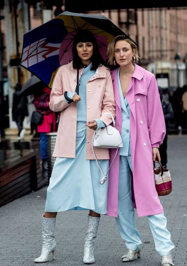 Que porter avec des nuances délicates de violet : idées stylées des stars du street style, photo 3