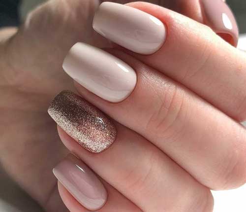 L'idée d'une belle manucure nue