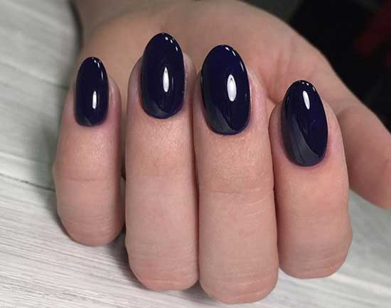 Beau vernis gel manucure bleu 2026