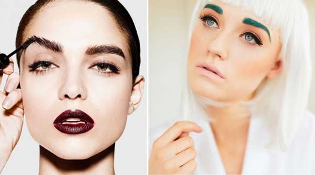 La tendance des sourcils larges et colorés n'est pas populaire auprès des hommes