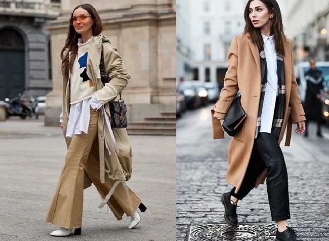 Le beige dans les rues des capitales les plus en vogue du monde