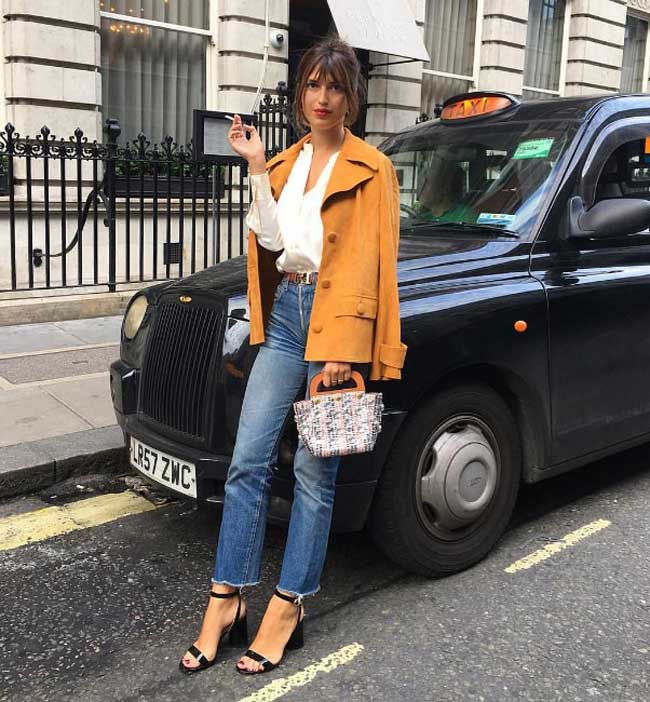 La palette de couleurs dans les vêtements français