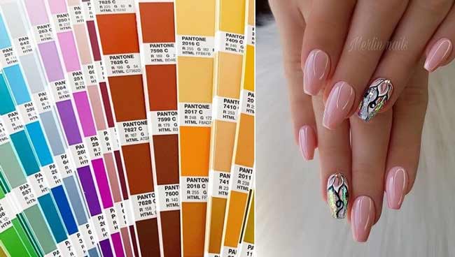 Nuances réelles de manucure printanière