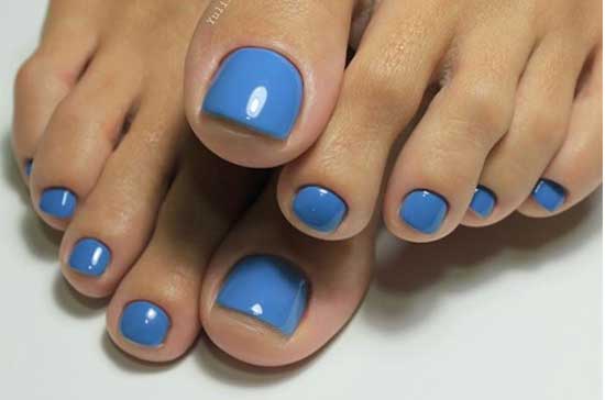 Vernis à ongles en gel de couleur unie