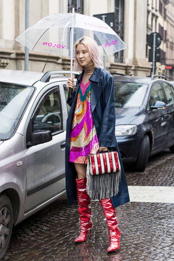 Mini robe lumineuse pour le printemps 2026