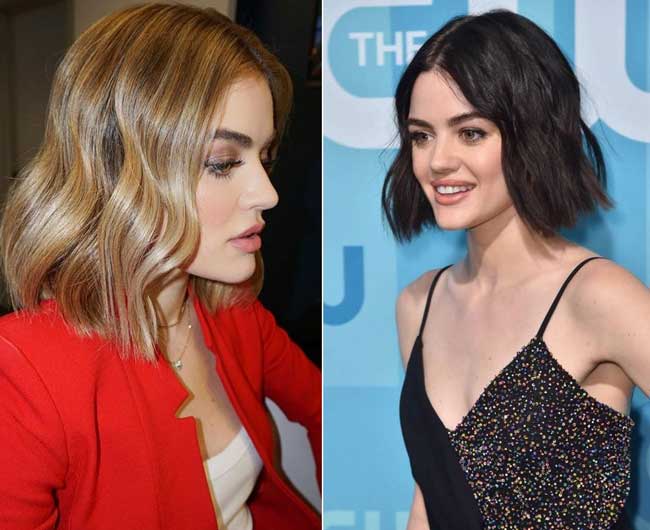 Changement d'image de Lucy Hale