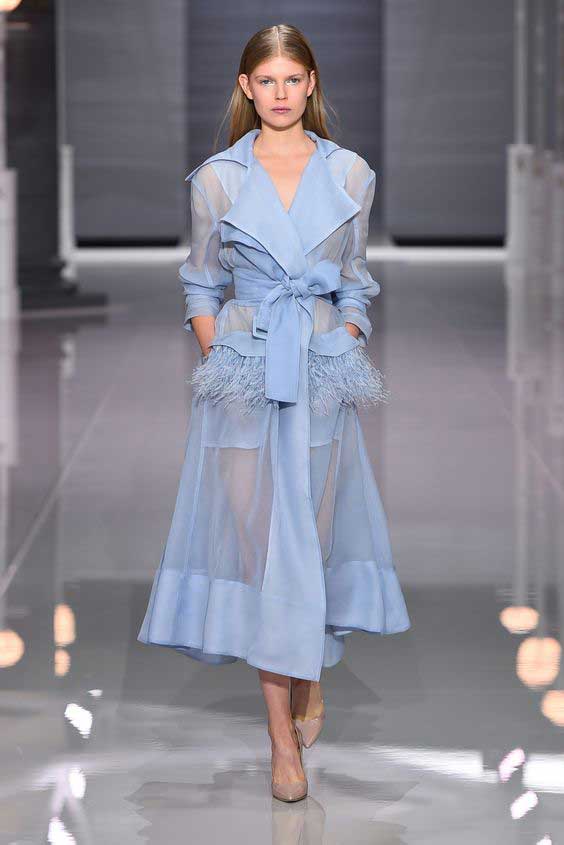 Modèle créateur Ralph & Russo Printemps 2026