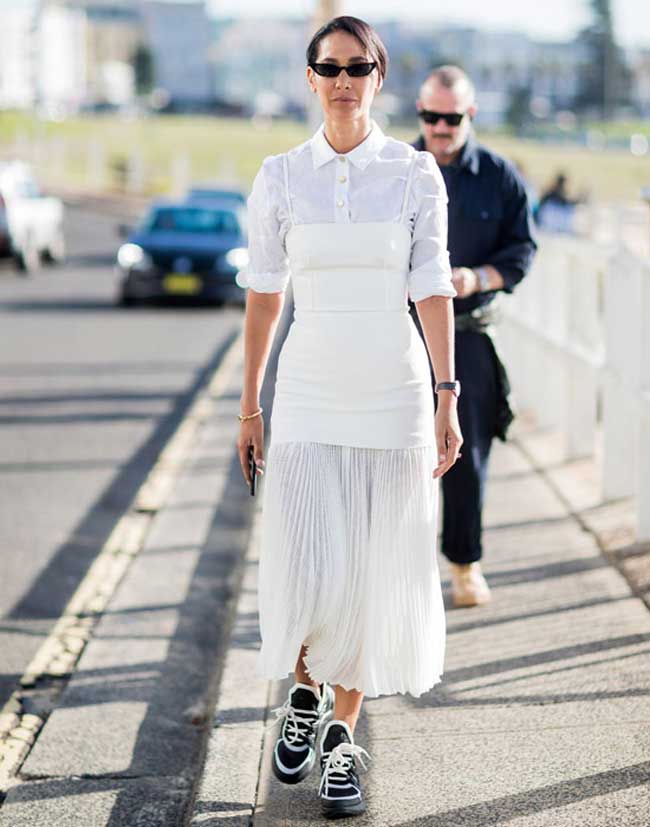 Baskets chunky - tendance 2026