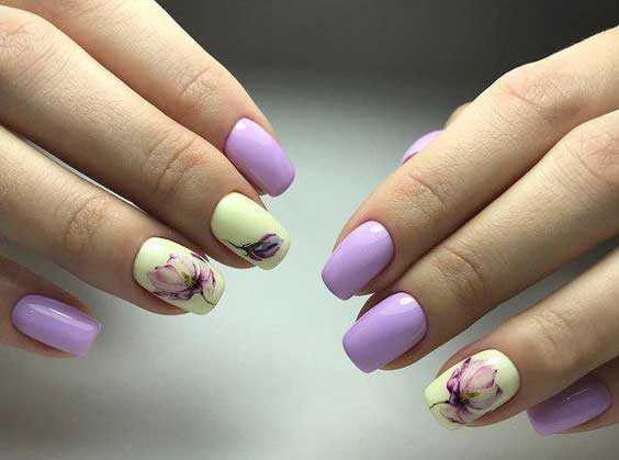 Manucure lavande 2026