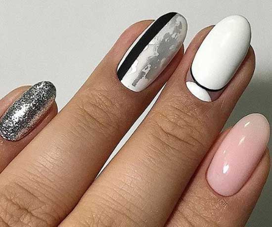 Manucure lumineuse pour l'été