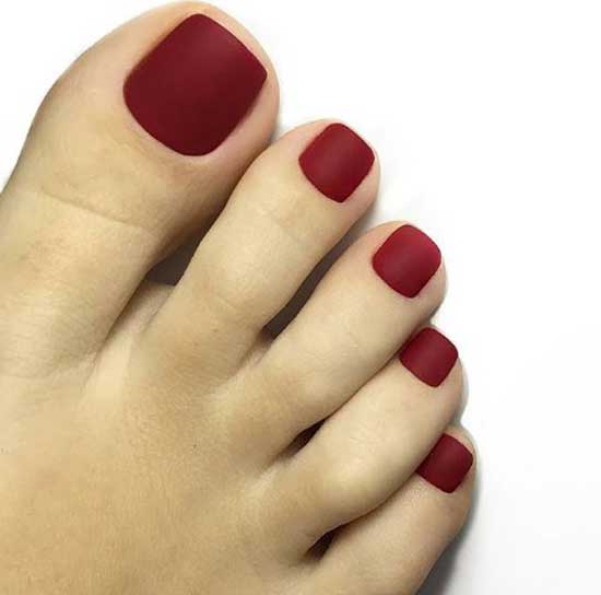 Finition mate des ongles