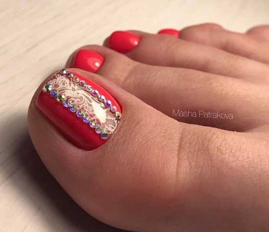 Pédicure dentelle 2026