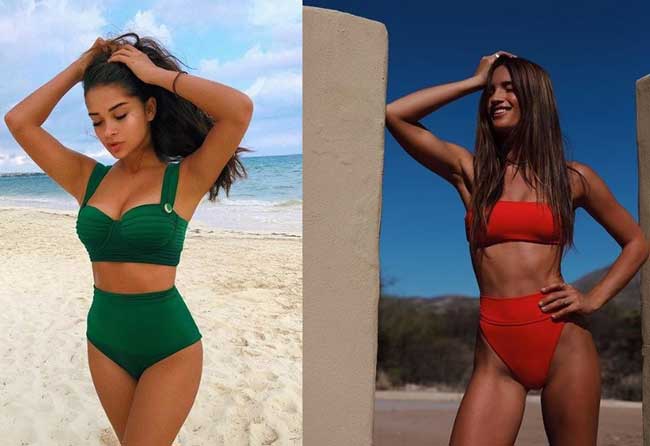 Maillots de bain rétro à la mode