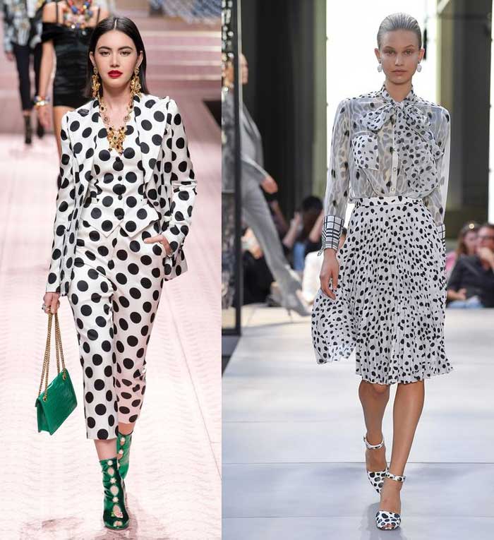 Imprimés d'été à la mode