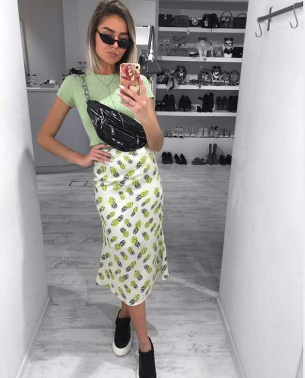 Imprimés d'été à la mode