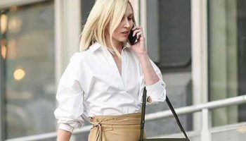 Images à la mode avec une jupe