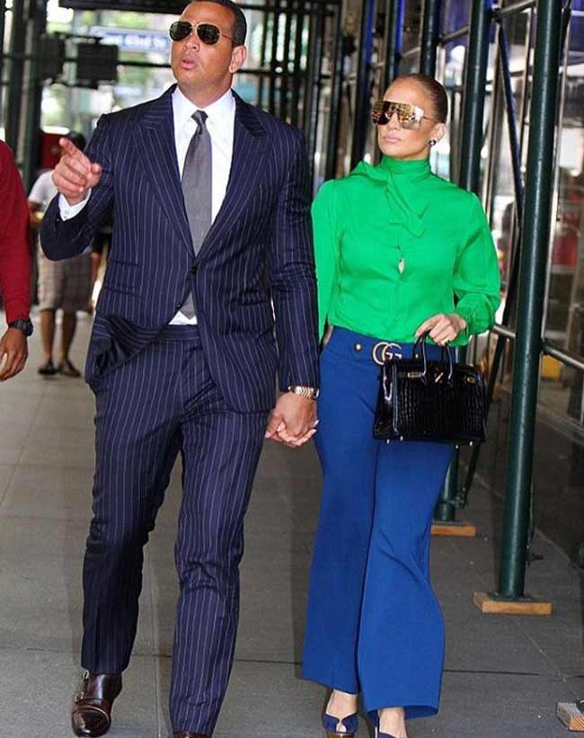 Jennifer Lopez et Alex Rodriguez