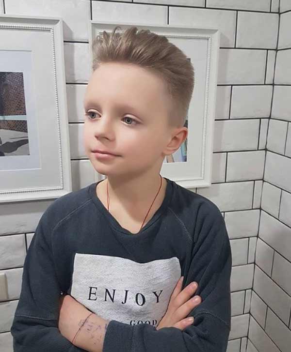 Coupes de cheveux courtes pour les garçons