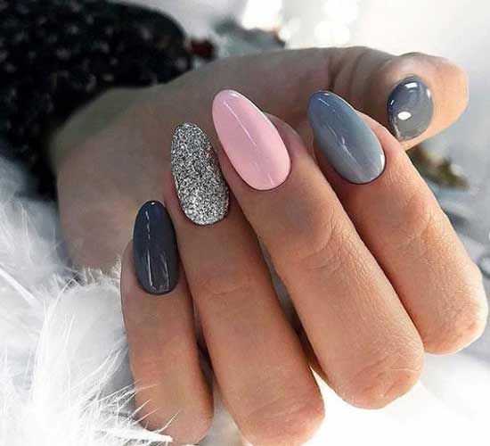 Idées de manucure grise