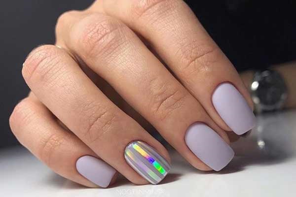 Idées de manucure grise pour l'automne