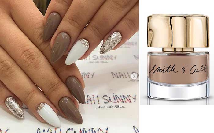 Couleur chocolat pour les ongles