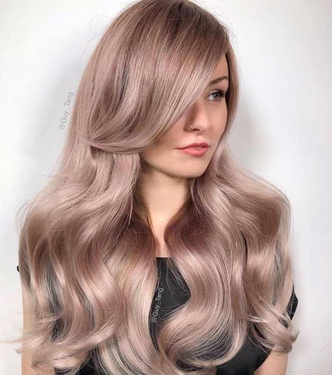 Frange longue - mode 2025-2026