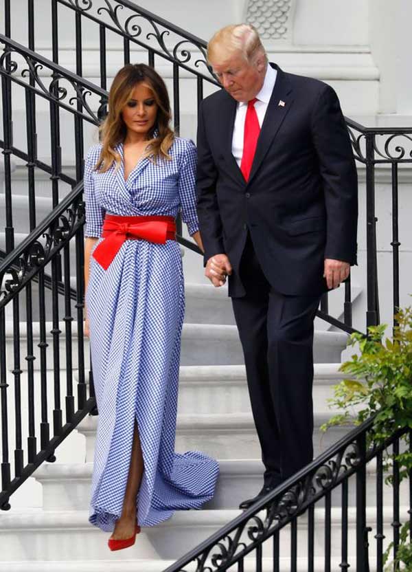 Melania Trump style 2026