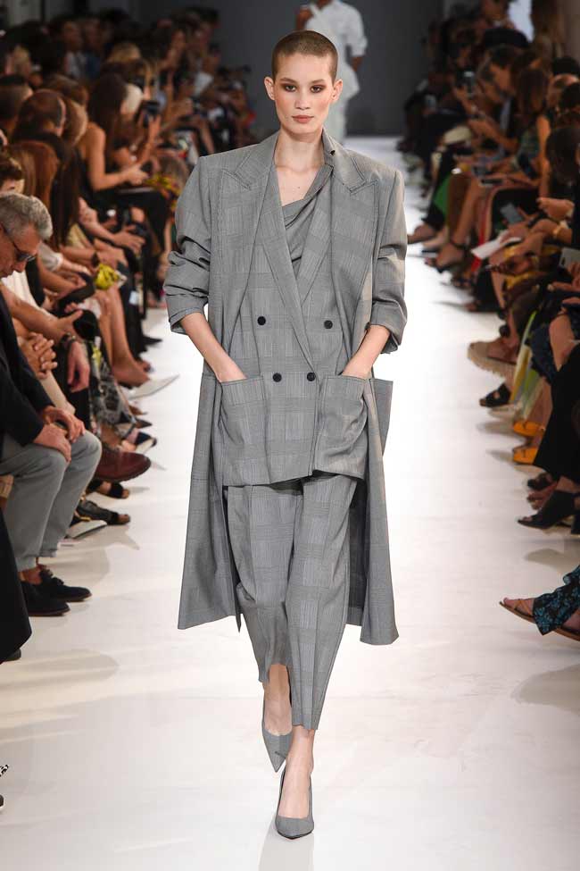 Tailleur pantalon à carreaux 2026