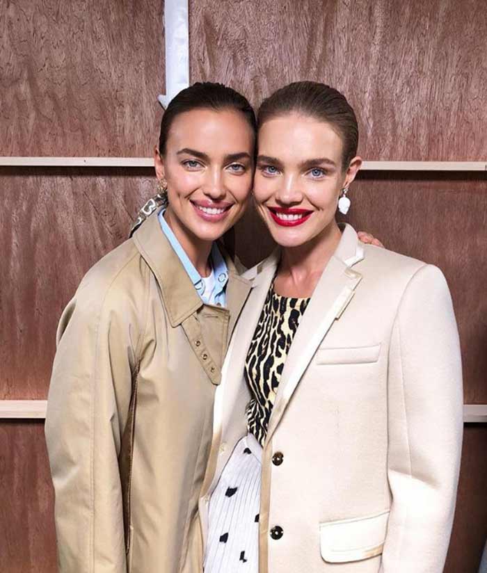 Photos communes d'Irina Shayk et Natalya Vodianova