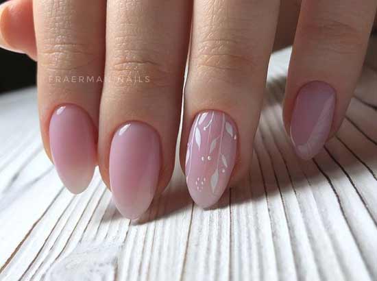 Manucure sur le thème de l'automne