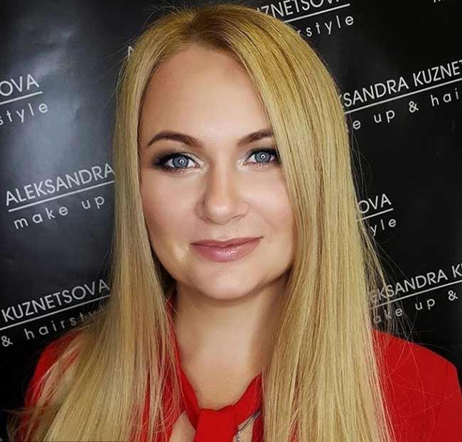 Coloration blonde monochrome