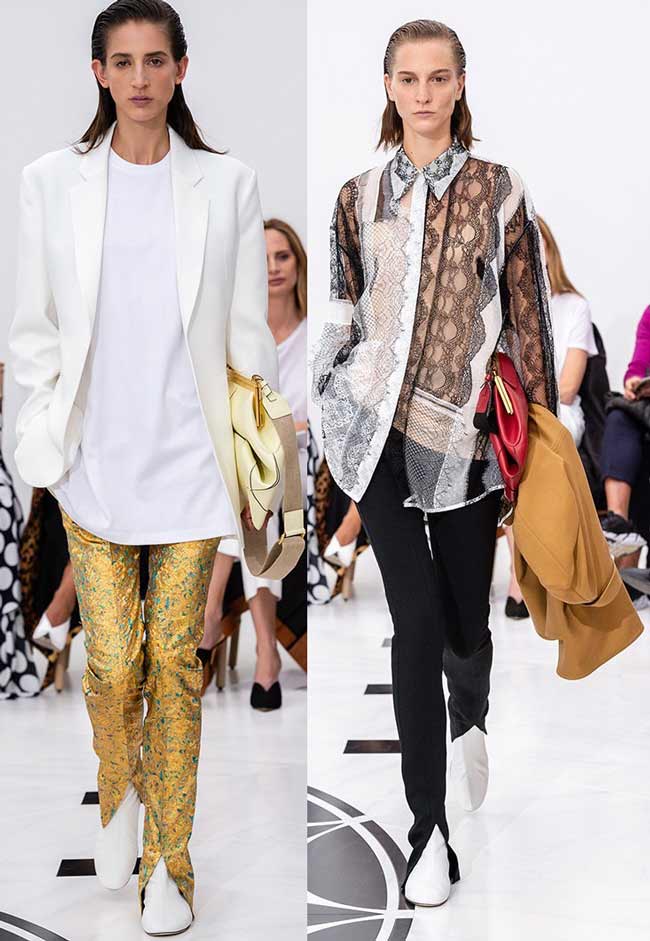 Pantalon à la mode qui augmente la longueur des jambes