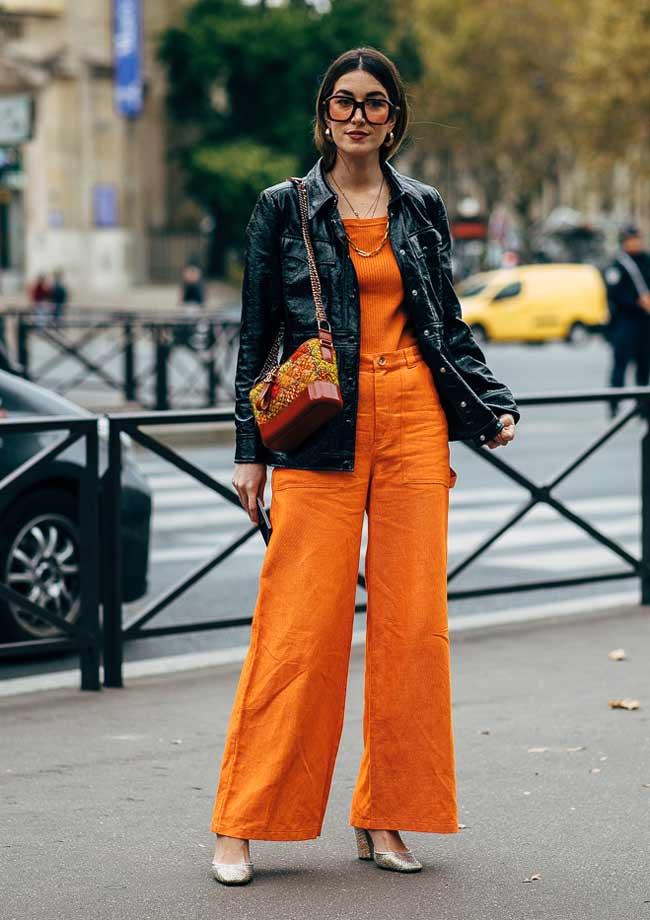 Couleur orange comment porter en automne