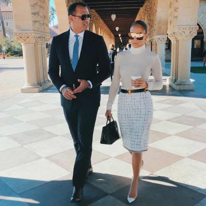 Jennifer Lopez et Alex Rodriguez