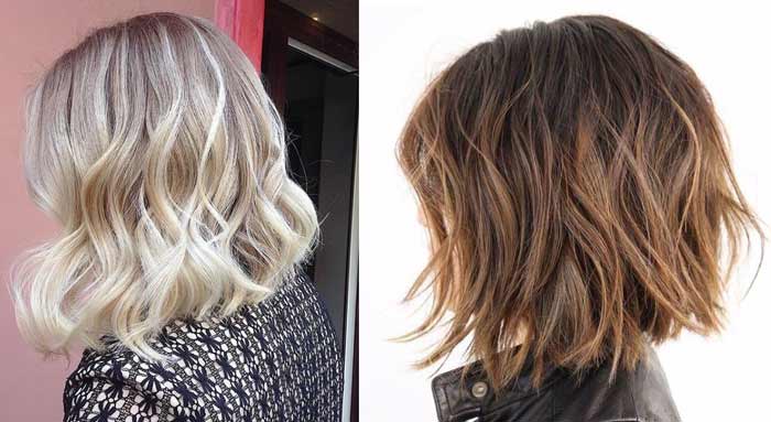 Boucles légèrement ondulées