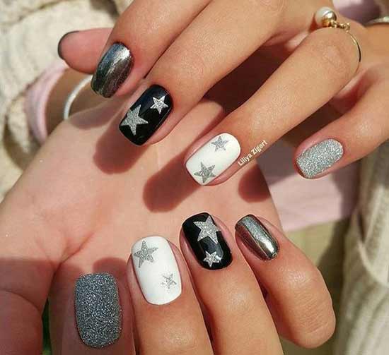 Idées pour la conception des ongles du Nouvel An