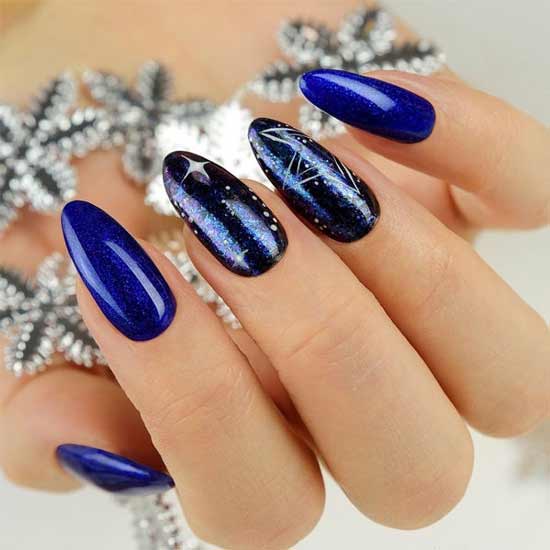 Étoiles de Noël sur fond sombre