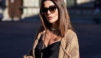 Cardigan avec nuisette