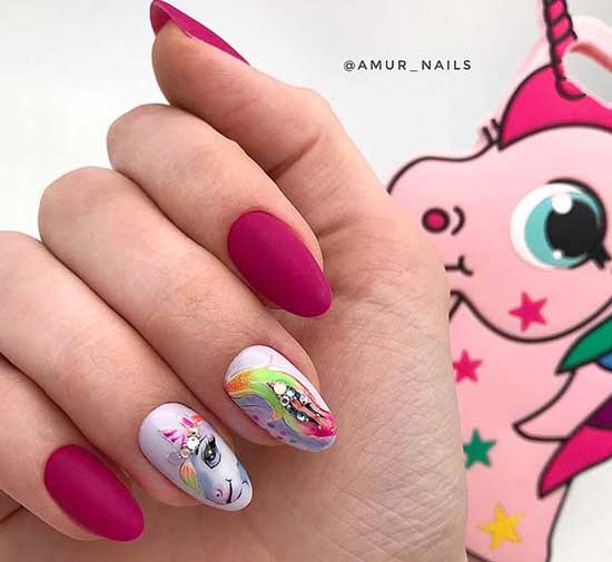 Manucure de vacances Nouvel An 2026