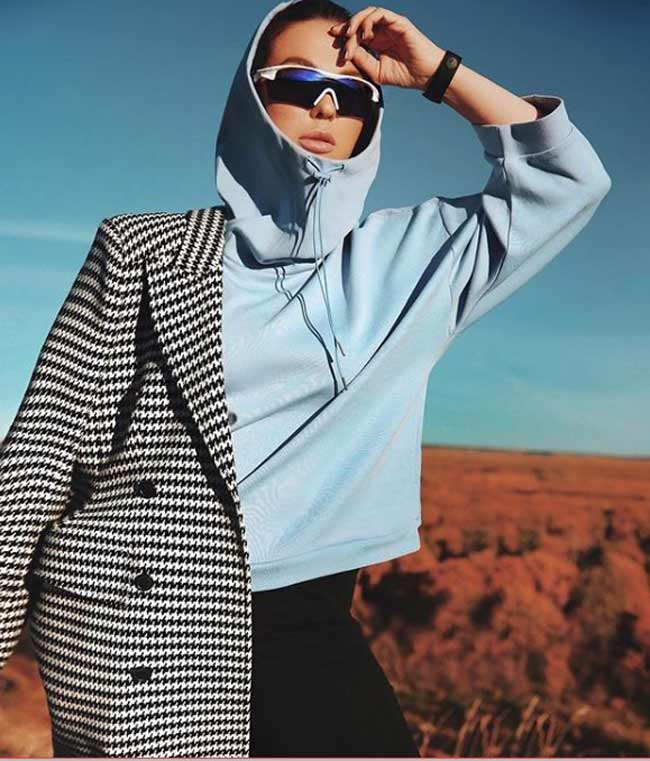 Sweat à capuche + manteau image à la mode 2025-2026