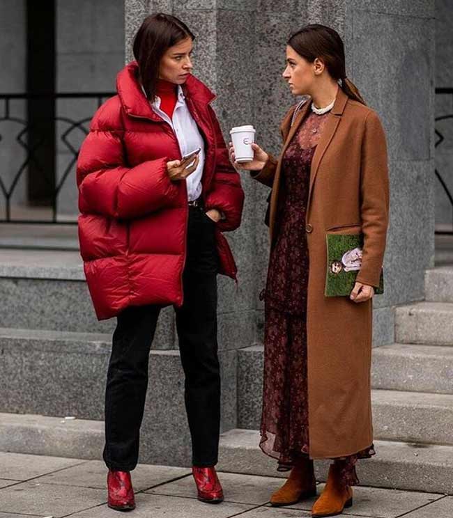 Doudoune à la mode 2026