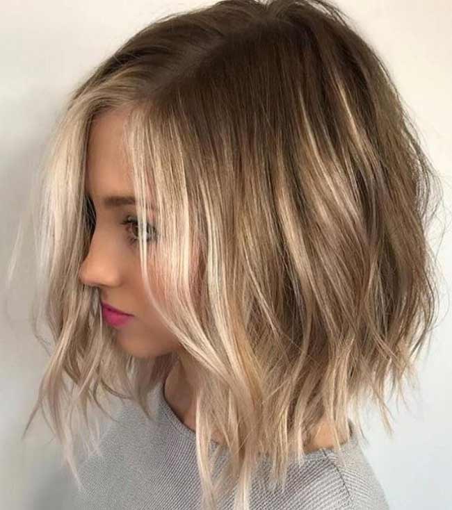 Bob coiffage et coloration