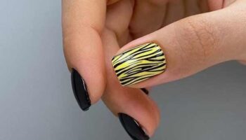 Manucure d'hiver noir