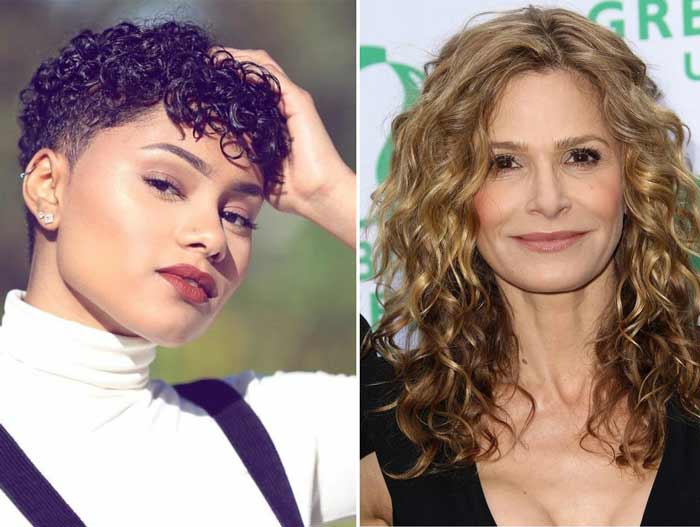 Ce qu'il faut considérer lors de la coupe de cheveux bouclés photo