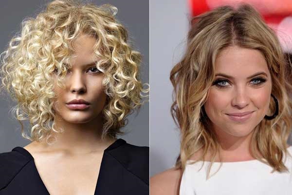 Coupes de cheveux bouclés et ondulés
