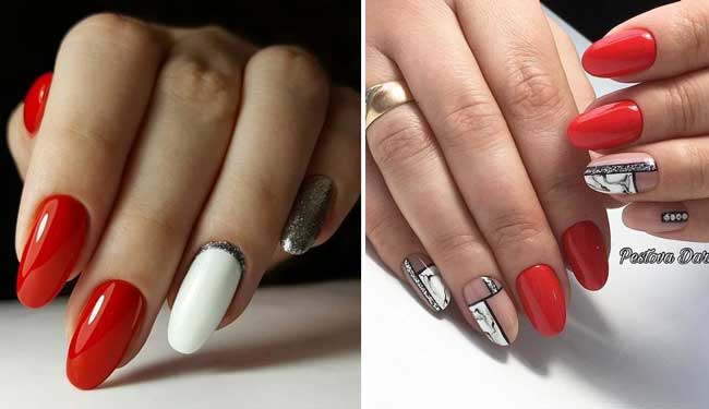 Photos et idées de manucure rouge 2026